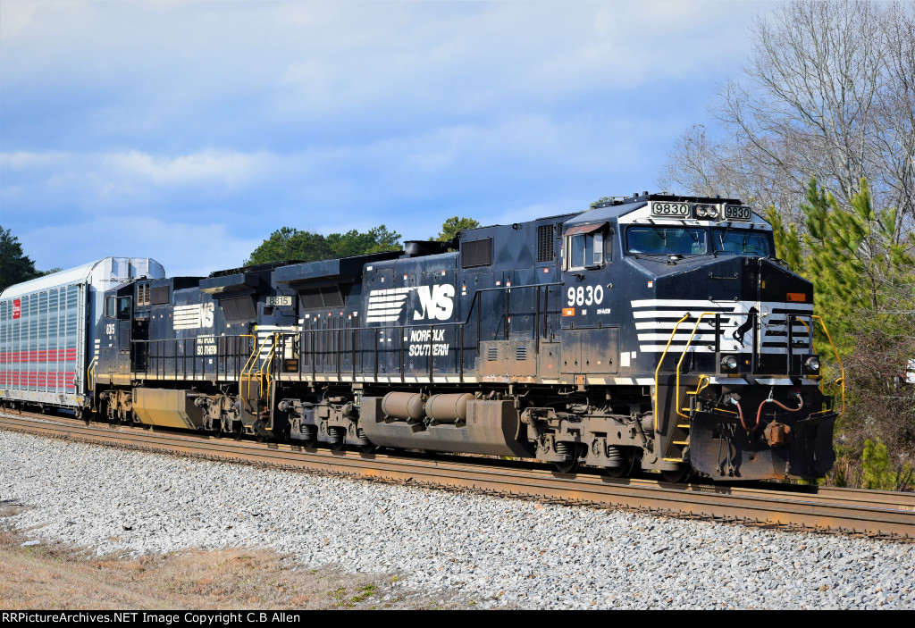 Eastbound Rack Train